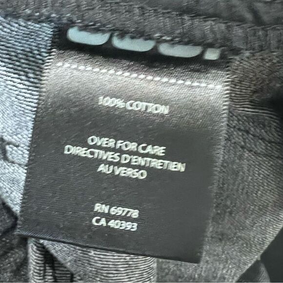 CSG cut off style denim jean shorts distressed size 34 - Picture 11 of 14